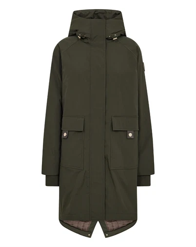 Mos Mosh - MMCali Faux Fur Jakke - Rosin 